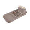 ORION Odkvapkávač BEIGE Studio 39 x 19,5 x v.11 cm, hnedá, plast