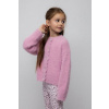 Detský sveter Coccodrillo ružová farba, FROSTING PUDDLE GIRL KIDS ZC5172201FGK 92