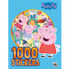 JIRI MODELS 1000 samolepek v sešitu prasátko Peppa Pig