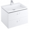 Ravak COMFORT SD Skrinka pod umývadlo SD 80x50x46cm, biela/biela+Cleaner X000001378