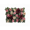 Umelý kvetinový panel Rose 5 40x60cm