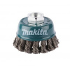 MAKITA miskovitá kefa z oceľového drôtu, splietaný drôt 0,5 mm, 60 mm D-24119