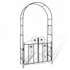 Pergola kovová VidaXL oblúk 230 cm
