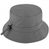 Fiebig - Headwear since 1903 Nepremokavý šedý bucket hat - jesenný vodeodolný klobúk - Fiebig 1903 Veľkosť: 57 cm (M)