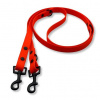 PafDog prepínacie vodoodolné vodidlo 20 mm, 4 m, červené