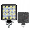 2 x 4 palce PRACOVNÁ LAMPA 16 LED HALOGEN 48W LED