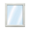 Plastové okno jednokrídlové RC2 VSG ARON Basic biele 900 x 1150 mm DIN pravé