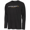 Tričko Savage Gear Signature Logo LS T-Shirt Black Caviar Veľkosť S