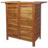 Záhradný stôl, stolík - Vidaxl Bar tabuľka, 110 x 50 x 105 cm, masívne drevo (Vidaxl Bar tabuľka, 110 x 50 x 105 cm, masívne drevo)