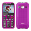 EVOLVEO EasyPhone XR, mobilný telefón pre seniorov s nabíjacím stojanom, ružový (EP-601-XR-PK)