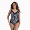 Jednodielne plavky Style Sidonia 7304 marine-white - Anita Classix 345 marine-bílá 42E