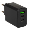 BLOW 76-011 QC3.0 nabíjačka, 2x USB-C, 1x USB 5V/9V 40W