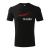 Handel Tričko - Najlepší tatušo Farba: čierna, Veľkosť: XL, Strih trička: pánsky/unisex