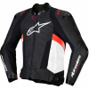 bunda na motorku Alpinestars Missile 3 čierno-bielo-fluo červená Veľkosť: 60