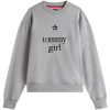Tommy Hilfiger Mikiny TOMMY GIRL GRAPHIC C DN0DN00066 Šedá