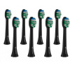 TrueLife SonicBrush Compact Heads Black Standard 8 Pack TLSBCHBST8