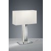 Trio - NESTOR Trio - stolová lampa - LED+E27 - strieborno-biela