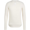 Pánske funkčné tričko Rapha Men's Merino Base Layer - Long Sleeve - cream/white L