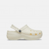Crocs Classic Platform Glitter ClogW Chalk