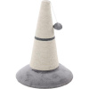 Škrabadlo kužeľ Elmo Flamingo 45cm biele