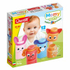 Quercetti 04148 Momy Soft Happy Animals - Mäkké zvieratká pre najmenších