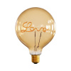 Edison Soft žiarovka pre stolové lampy, Love, E27, 250lm, 5W, Teplá biela, stmievateľná