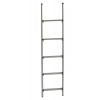 5-stupňový hliníkový rebrík s dĺžkou 130 cm