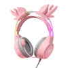 Herné slúchadlá ONIKUMA X15Pro Pink/Deer Horns