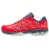 Dámska obuv Mizuno Wave Exceed Light AC - fiery coral 2/white/china blue - Červený (40,5)