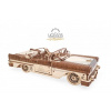 UGEARS 3D dřevěné mechanické puzzle - Kabriolet snů VM-05 (50's convertible)