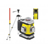 Nivel system Krížový laser 4×360° s modrým lúčom CL4B, sety a rôzne varianty Rôzne varianty: Krížový laser + Statýv SJJ-M1 EX + Prijímač CLS4 + Nivelačná lata LS-24
