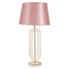 STOLOVÁ LAMPKA ZLATÁ RUŽOVÁ 64 cm