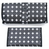 KipKep Prebaľovací set Napper Combi-Set – podložka + púzdro Farba: Crossy Black (bavlna)
