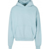 BUILD YOUR BRAND BY 162 / Pánska mikina s kapucňou z ťažkej bavlny - ocean blue XXL