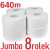 Toaletný papier jumbo s 80 m 840 m rolky (Toaletný papier jumbo s 80 m 840 m rolky)