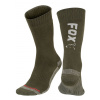 Fox Collection Socks green/silver, 6 - 9 (eu 40-43)