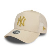 NEW ERA-940W Af trucker MLB Metallic NEYYAN Béžová 53,9/55,8 cm 2024