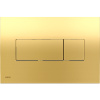 ALCA Ovládacie tlačidlo pre WC moduly, zlatý lesk M375