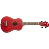 Cascha HH 3961 Soprano Ukulele Set Red (Sopránové akustické ukulele)