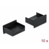 Delock Prachová záslepka pro USB Type-A samice samice bez uchopení 10 kusu cerná 64102 DeLock