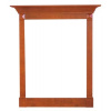 Zrcadlo Elegance malé s fasetou 02x730, ořech antik