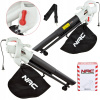 Elektrický fúkač NAC 2,5 kg (VYSÁVAČ / FÚKAČ LÍSTIA NAC VBE320-FS-J 3200 W 2 FUNKCIE DRVIŤ)