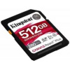 Kingston SDXC 512GB Canvas React Plus SDXC UHS-II 280R/100W U3 V60 SDR2V6/512GB