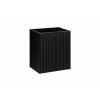 ArtCom Skrinka pod umývadlo NOVA Black 82-50-2D | 50 cm s dvierkami