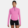 Nike Pacer Women's Long-Sleeve 1/2-Zip Running Top Playful Pink 14 (L)