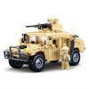 Sluban Army Model Bricks M38-B0837 Hummer bojový off road Sluban