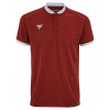 Tricouri polo bărbați Tecnifibre Team Mesh Polo - cardinal - Červený (XL)