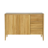 Komoda dubová RETRO KD338 - dub prírodný, S137, V95, H43