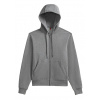 Pánske mikiny Wilson Unisex Team Zip - medium gray heather - Sivý (S)