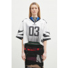 Tričko adidas Originals SS JERSEY dámske, biela farba, JX9216